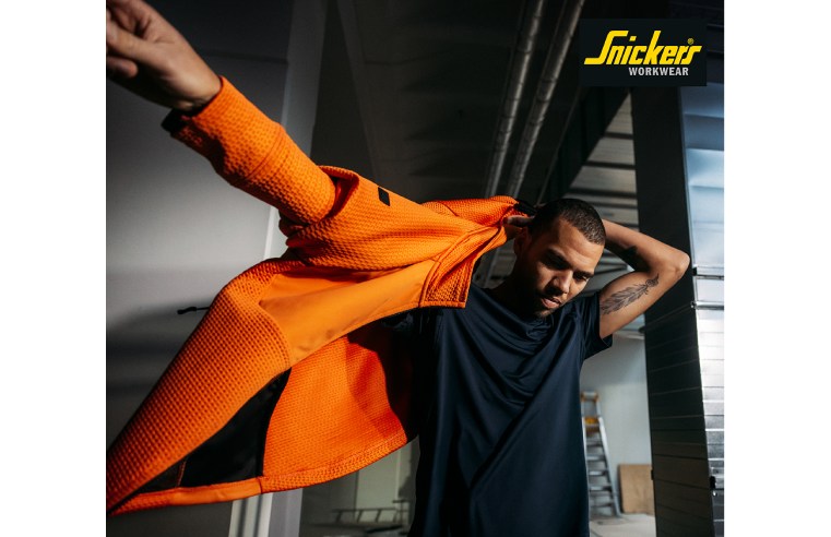 SNICKERS WORKWEAR’S ENERGISING NEW TECHNICAL MIDLAYERS