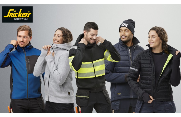 THE SNICKERS WORKWEAR 'HEAD TO TOE' LAYERING SYSTEM