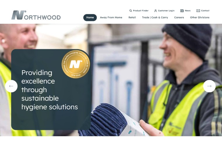 NORTHWOOD UNVEILS NEW WEBSITE